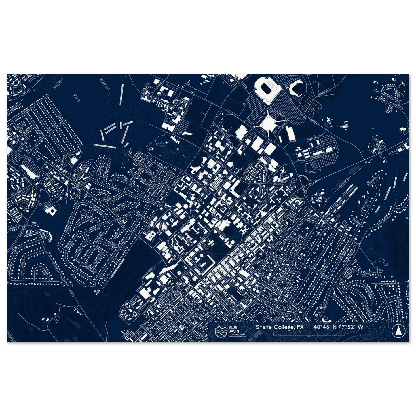 State College campus map